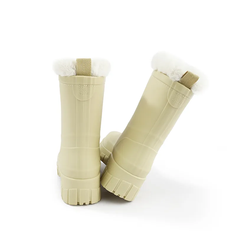 UBZ Waterproof Rain Boots Women's-4