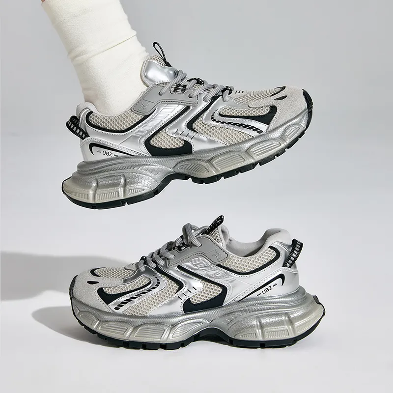 UBZ Low Top Chunky Sneakers Women's-4