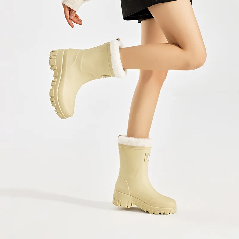 UBZ Waterproof Rain Boots Women's-9