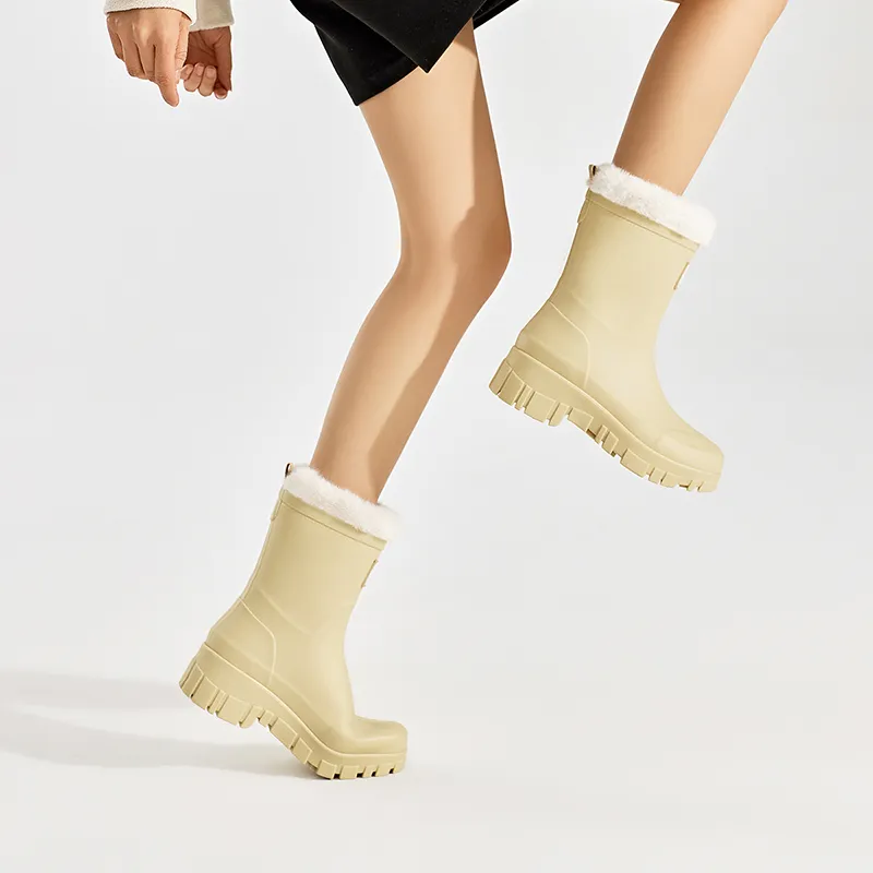 UBZ Waterproof Rain Boots Women's-7