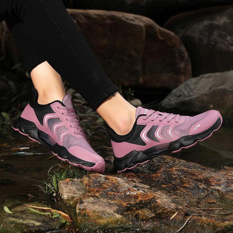 Camssoo Anti Slip Wear Resistant River Trekking Shoes Women's-5