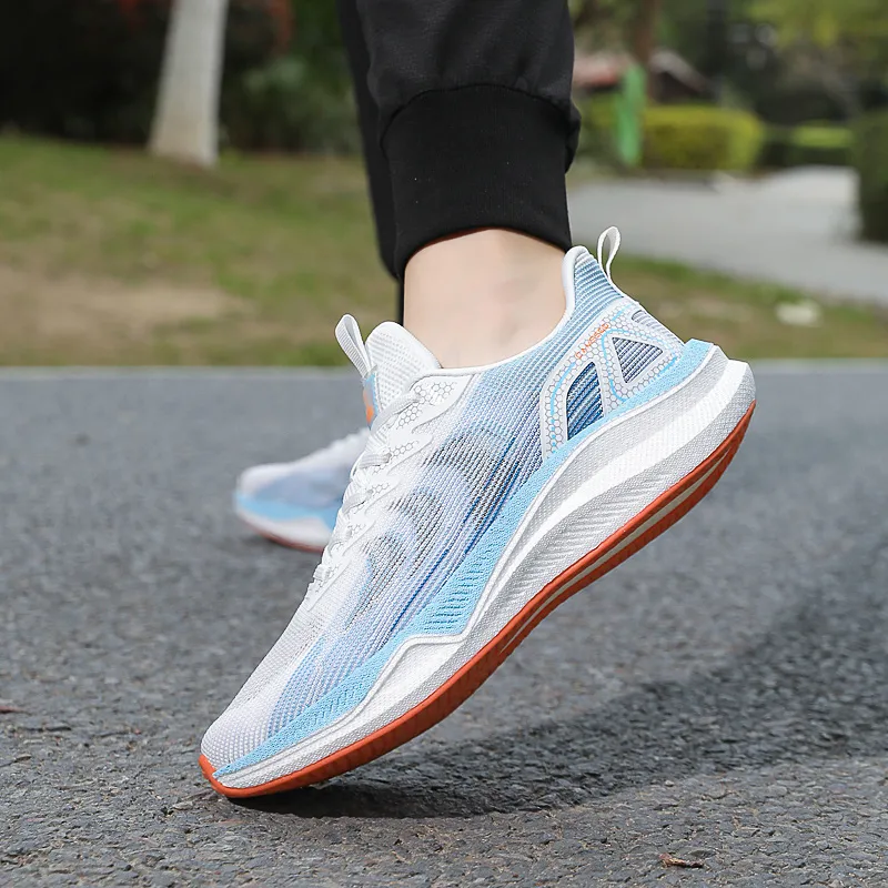 Camssoo Cushioned Slip Resistant Abrasion Resistant Low Top Outdoor Shoes Men's-4