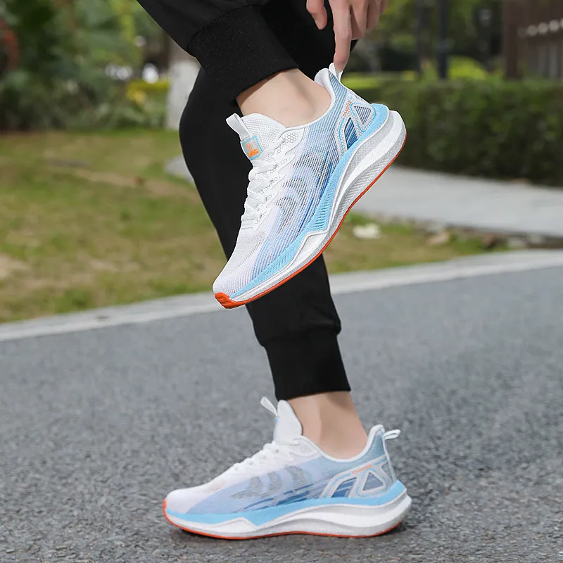 Camssoo Cushioned Slip Resistant Abrasion Resistant Low Top Outdoor Shoes Men's-3