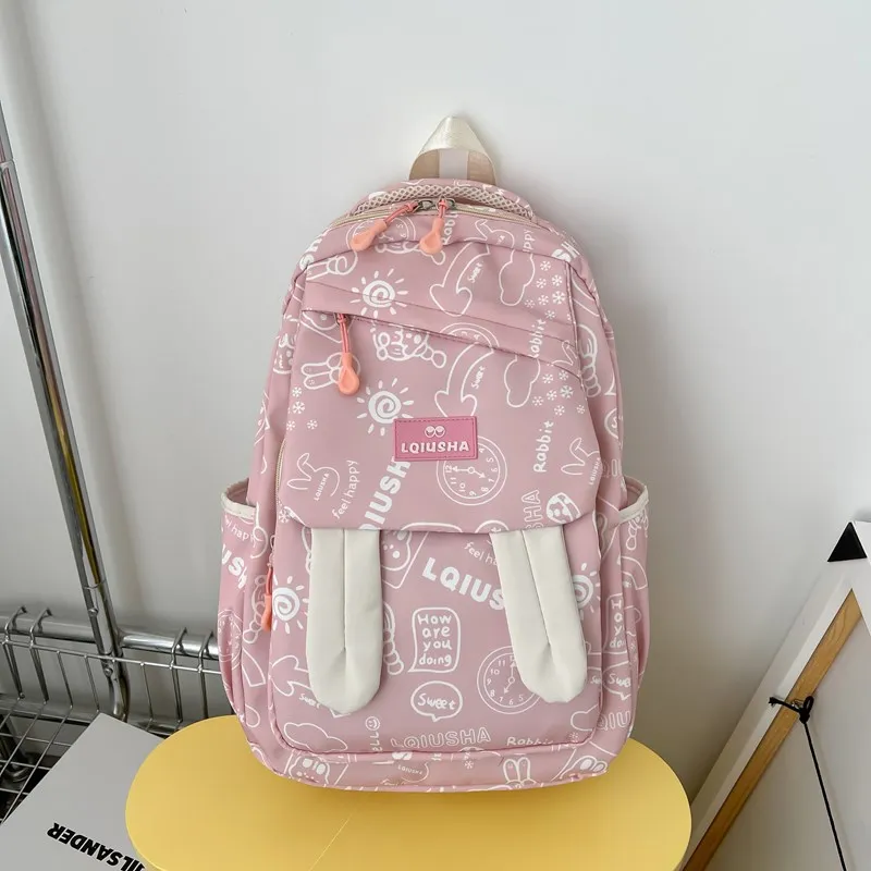 KAMLUI Nylon Backpack Unisex Multicolor-26