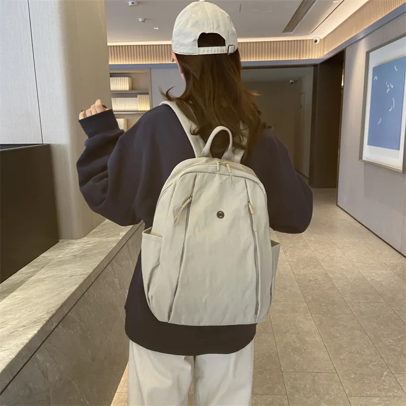 KAMLUI Fabric Backpack Unisex Multicolor-6