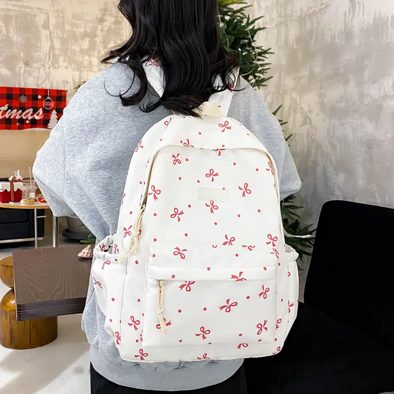 KAMLUI Nylon Backpack Regular Unisex Multicolor-22