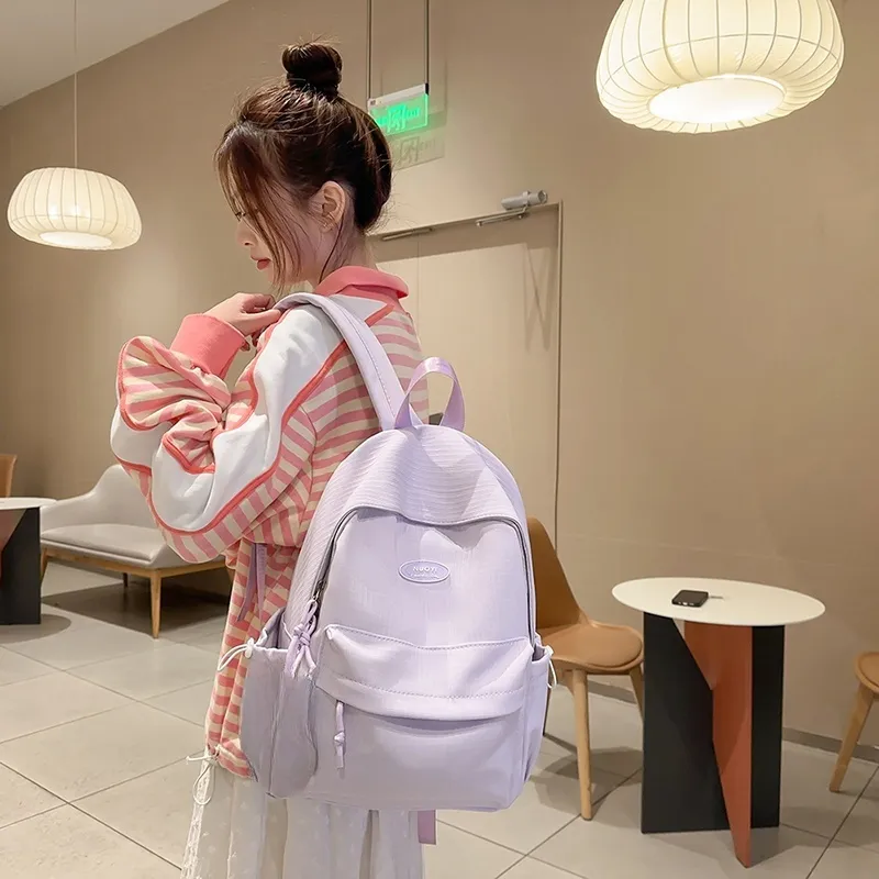 KAMLUI Nylon Backpack Large Size Women's Multicolor-23