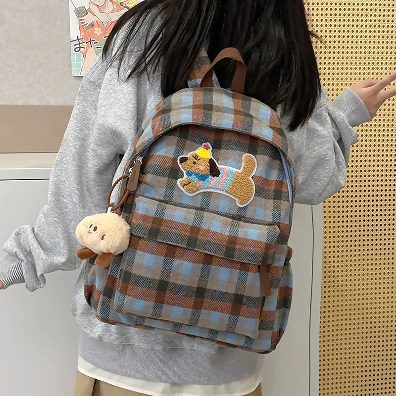 KAMLUI Polyester Backpack Unisex Multicolor-3