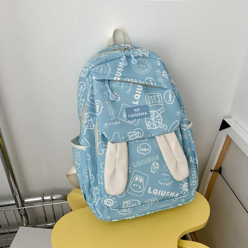 KAMLUI Nylon Backpack Unisex Multicolor-15