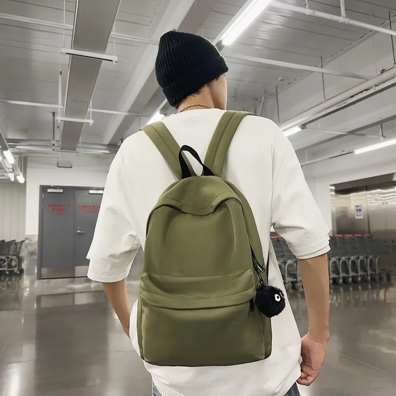 KAMLUI Nylon Backpacks Backpack Laptop Bags Unisex Multicolor-24