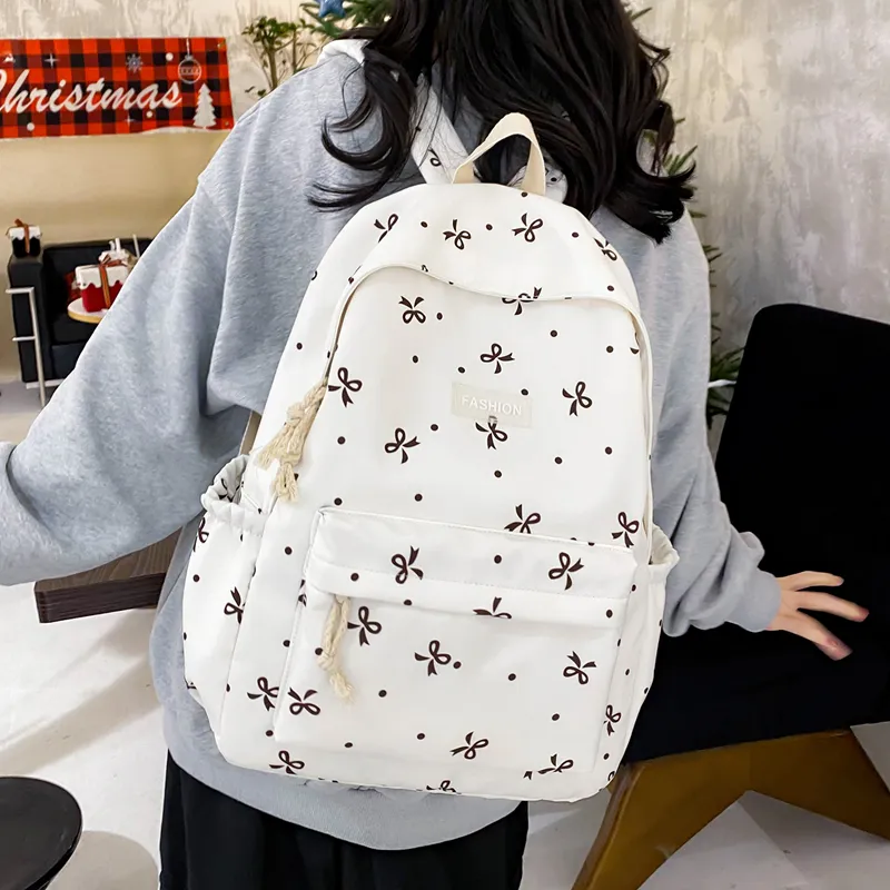 KAMLUI Nylon Backpack Regular Unisex Multicolor-3