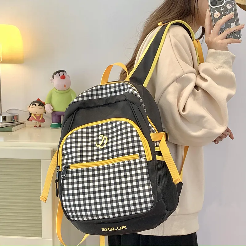 KAMLUI Fabric Backpack Women's Multicolor-6