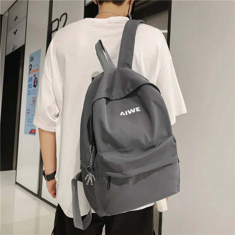 KAMLUI Nylon Backpack Laptop Bag Regular Unisex Multicolor-28