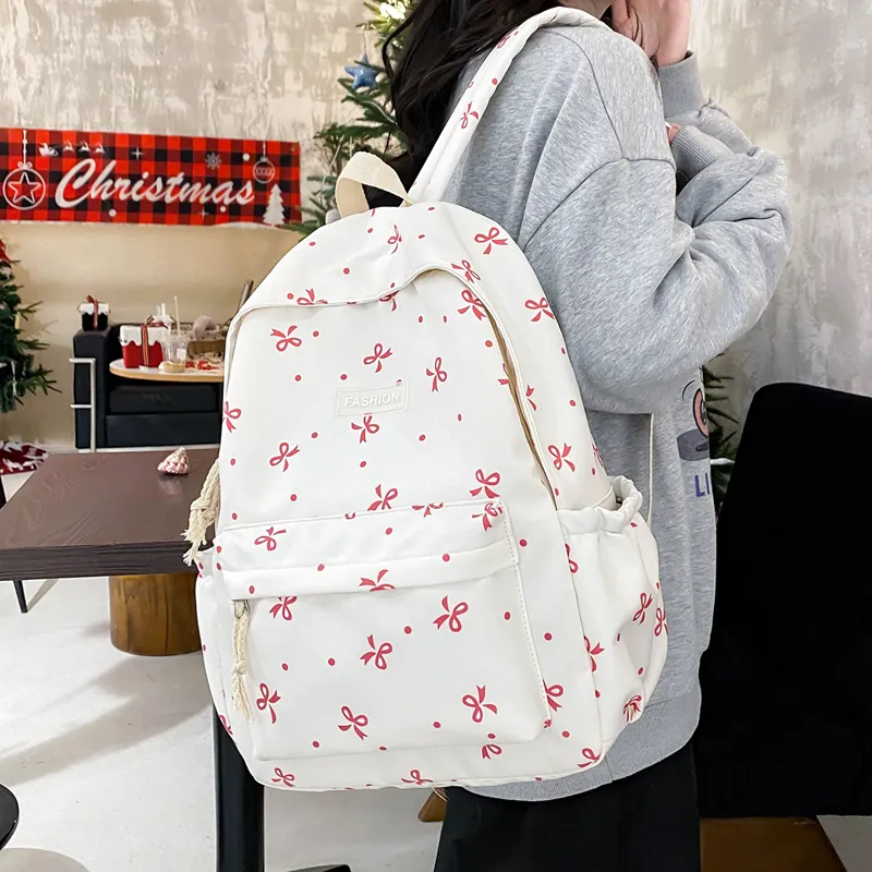 KAMLUI Nylon Backpack Regular Unisex Multicolor-19