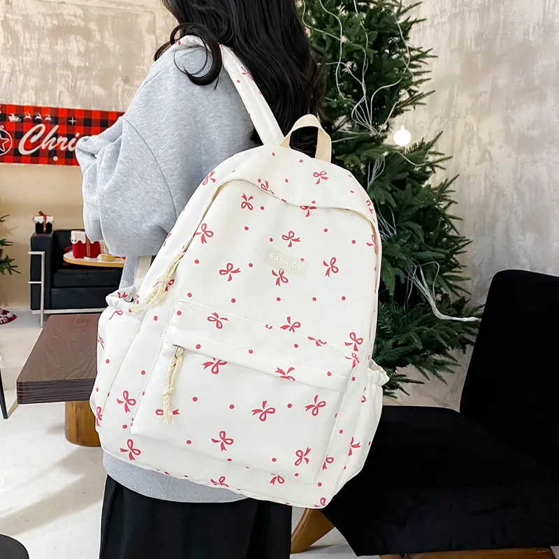 KAMLUI Nylon Backpack Regular Unisex Multicolor-21