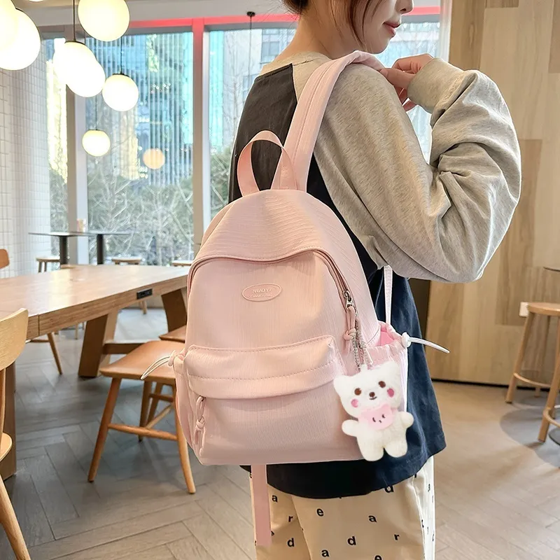 KAMLUI Nylon Backpack Large Size Women's Multicolor-16