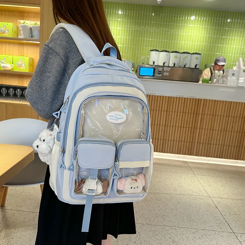 KAMLUI Nylon Backpack Women's Multicolor-3