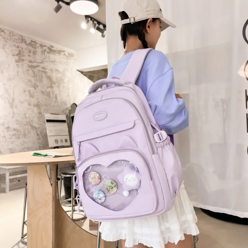 KAMLUI Nylon Backpack Regular Women's Multicolor-13