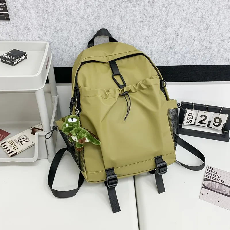 KAMLUI Membrana Dermalis Backpack Laptop Bag Unisex Gray/Black/Orange/Army Green-16