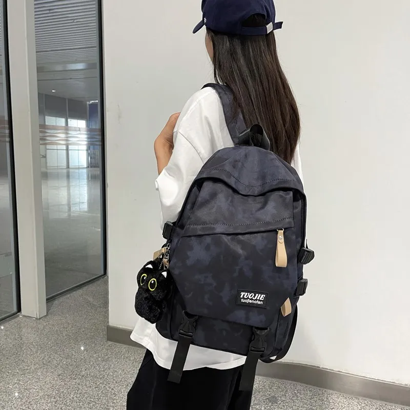 KAMLUI Twill Backpack Unisex Multicolor-11