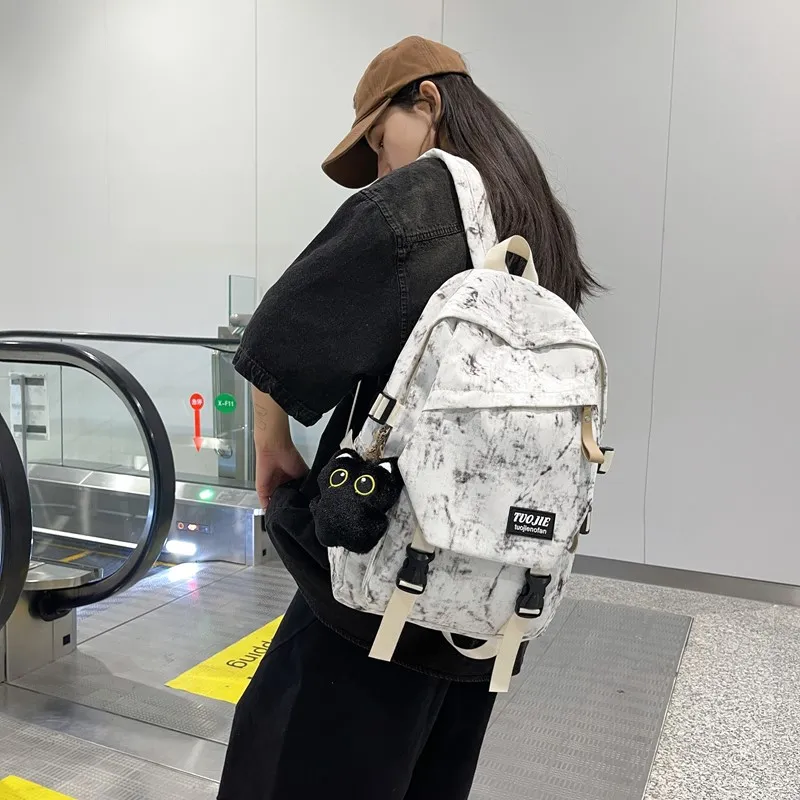 KAMLUI Twill Backpack Unisex Multicolor-19