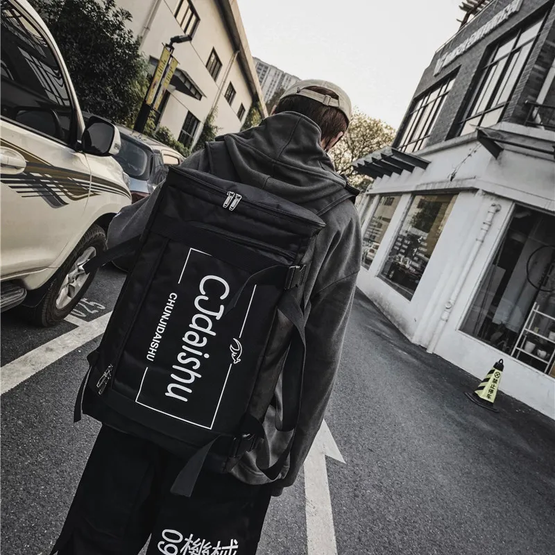 KAMLUI Oxford Backpack Regular Unisex Silver/Black/Red/Army Green-8