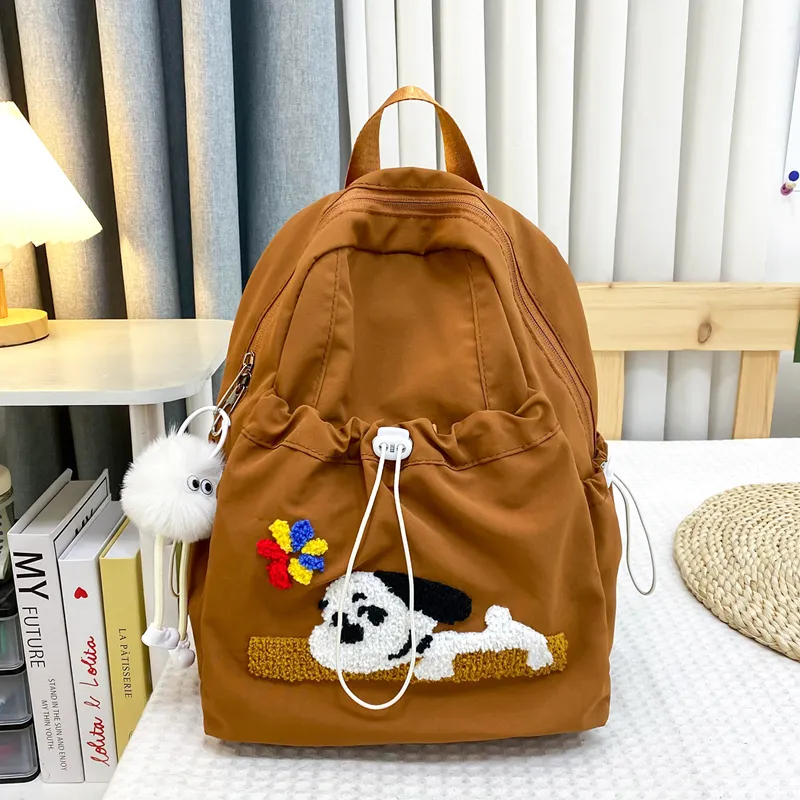 KAMLUI Nylon Backpack Regular Women's Multicolor-21