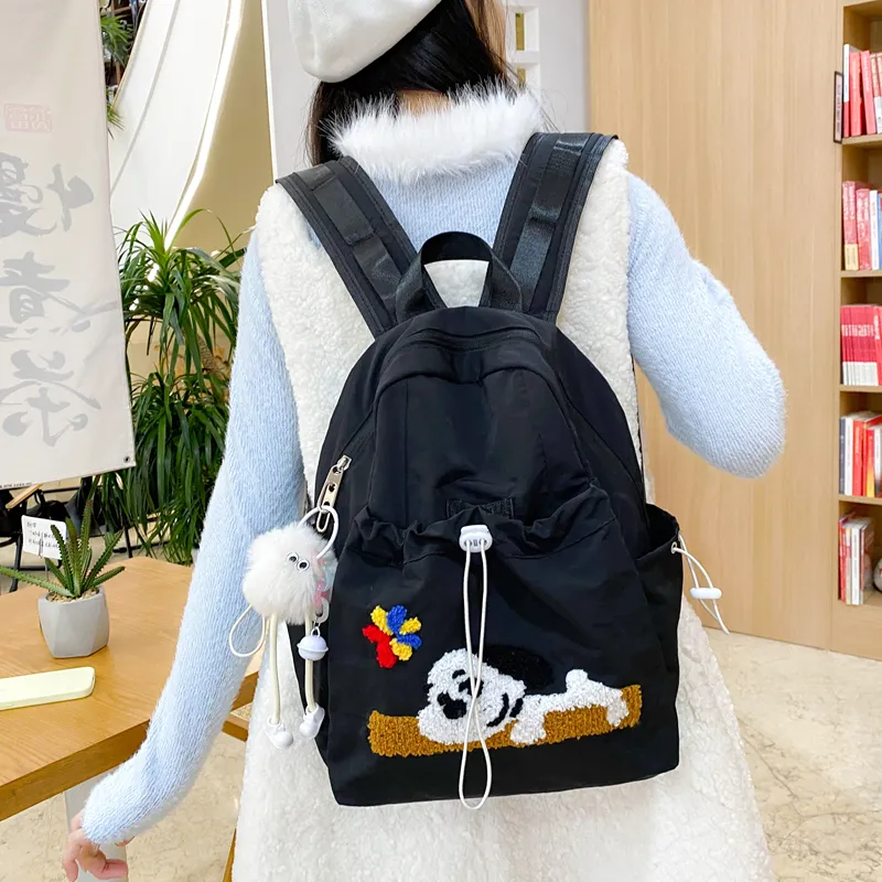 KAMLUI Nylon Backpack Regular Women's Multicolor-6