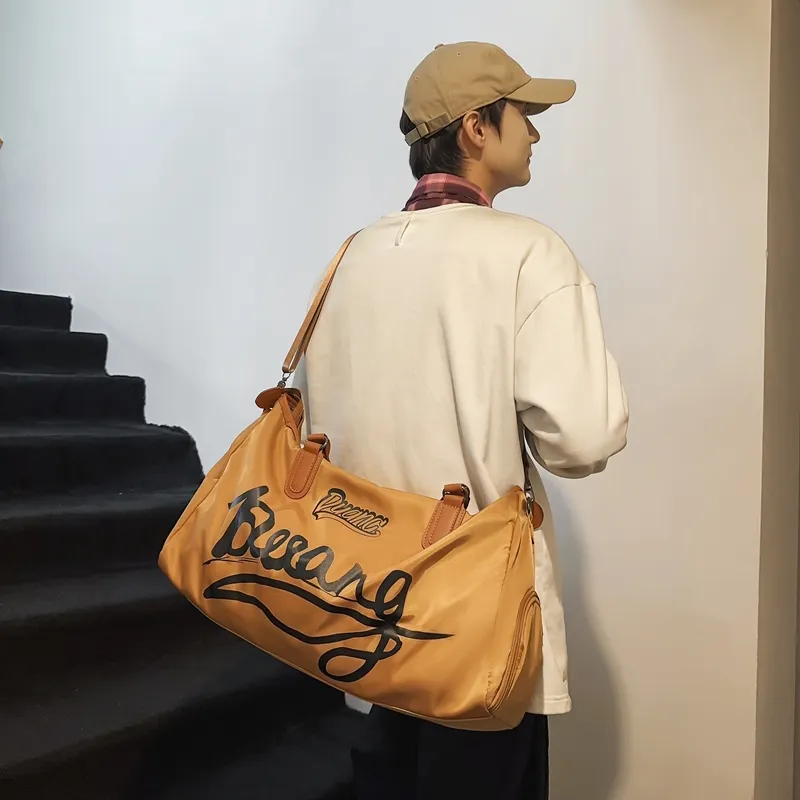 KAMLUI Nylon Travel Bag Unisex Multicolor-26