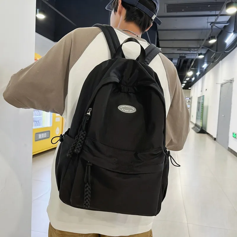 KAMLUI Nylon Backpack And Laptop Bag Regular Unisex Multicolor-6