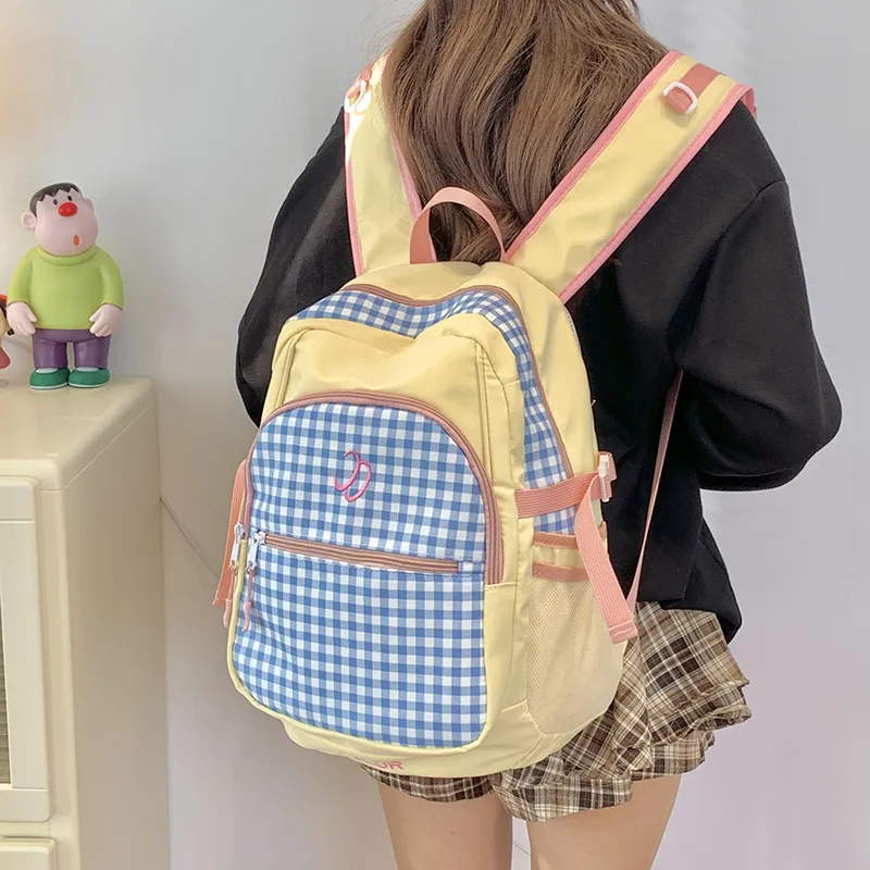 KAMLUI Fabric Backpack Women's Multicolor-9
