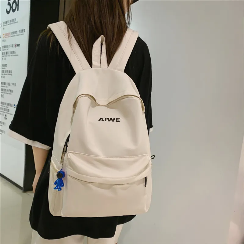 KAMLUI Nylon Backpack Laptop Bag Regular Unisex Multicolor-20