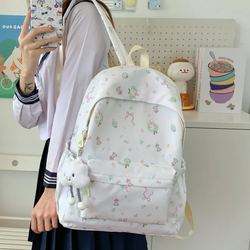 KAMLUI Composite Cloth Backpack Regular Unisex Multicolor-6