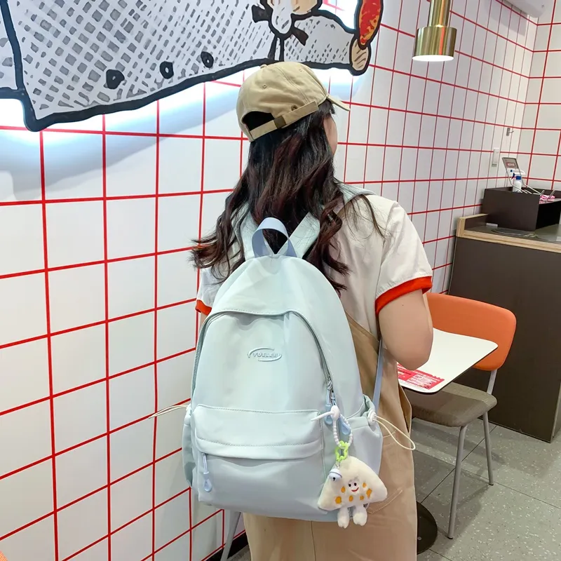 KAMLUI Nylon Backpack Large Size Unisex Multicolor-13