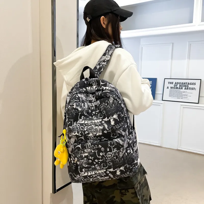 KAMLUI Oxford Backpack Unisex Color/Gray/Black-20