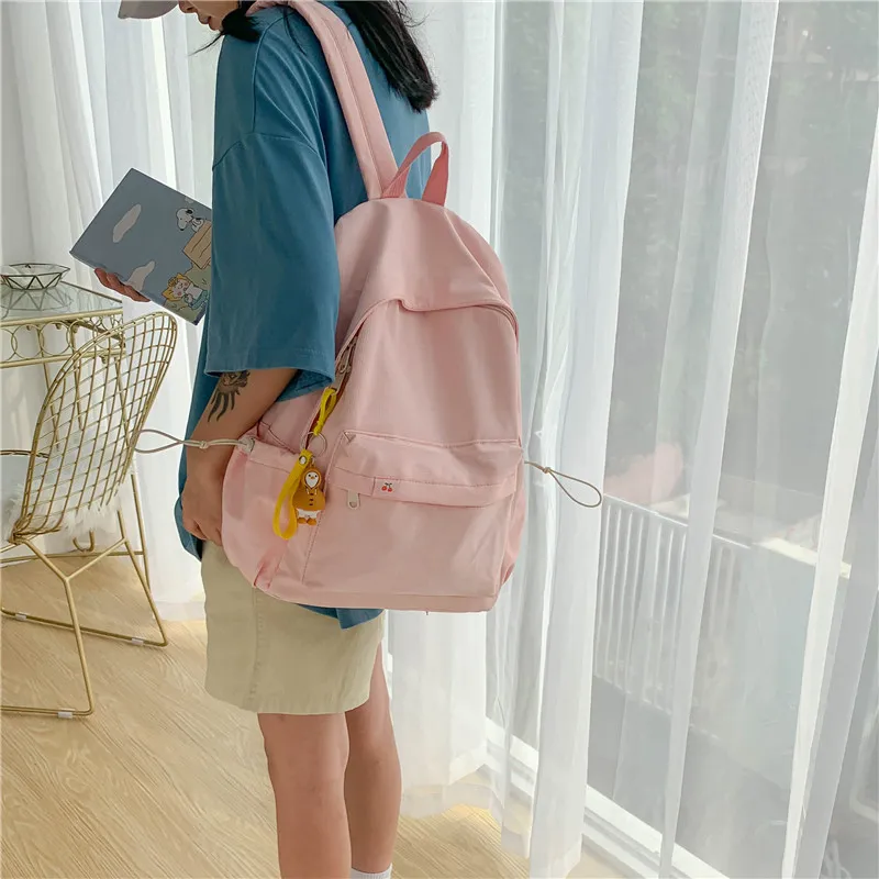 KAMLUI Twill Canvas Backpack Unisex Multicolor-13