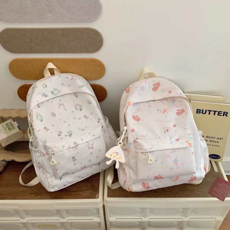 KAMLUI Composite Cloth Backpack Regular Unisex Multicolor-18