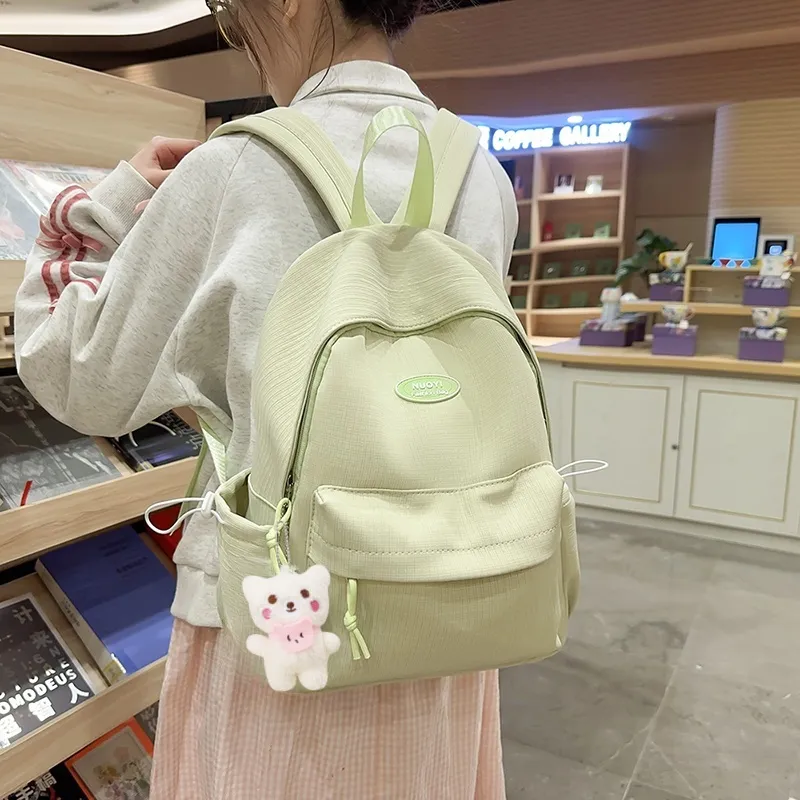 KAMLUI Nylon Backpack Large Size Women's Multicolor-28
