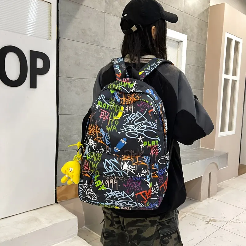 KAMLUI Oxford Backpack Regular Unisex Multicolor-8
