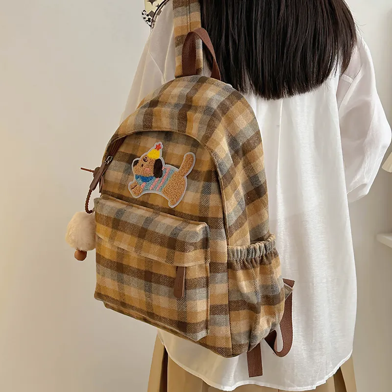 KAMLUI Polyester Backpack Unisex Multicolor-12