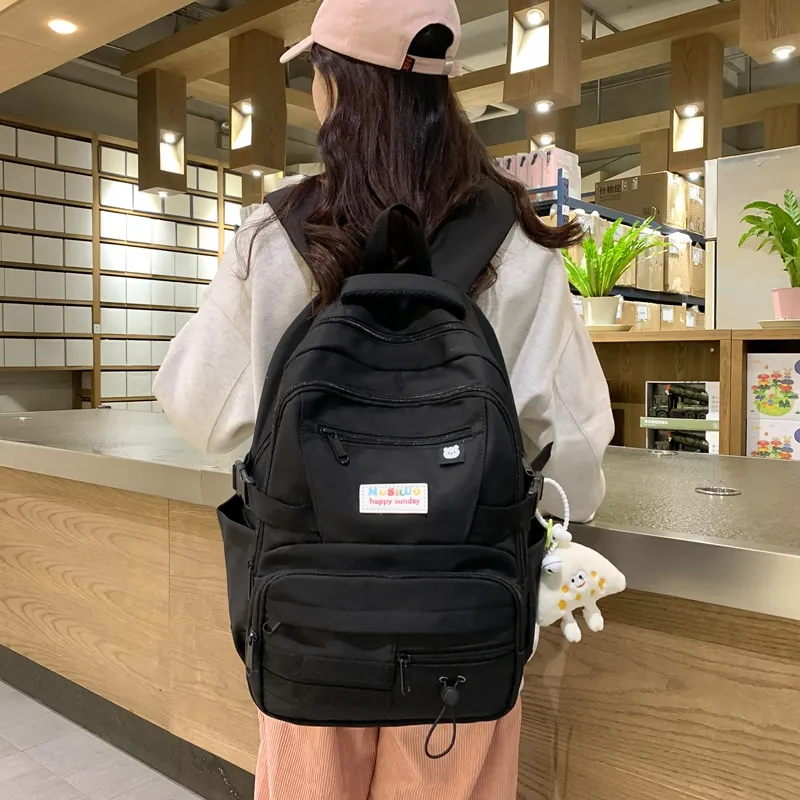 KAMLUI Nylon Backpack Regular Women's Multicolor-16