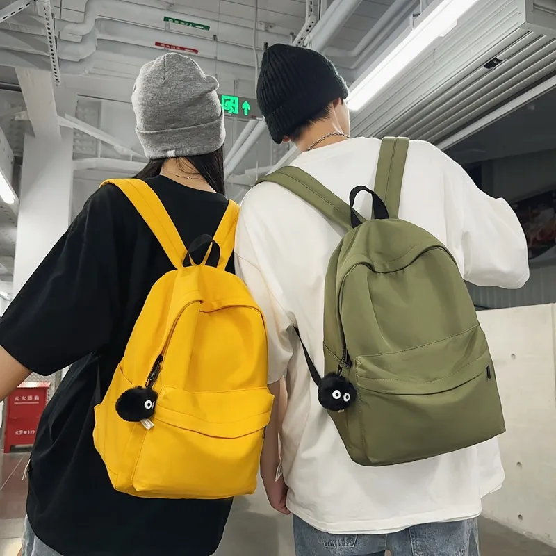 KAMLUI Nylon Backpacks Backpack Laptop Bags Unisex Multicolor-26