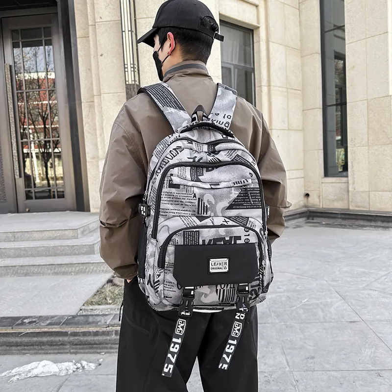 KAMLUI Neb Backpack Regular Unisex Black/Green-4