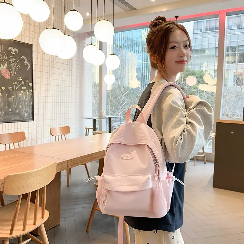 KAMLUI Nylon Backpack Large Size Women's Multicolor-17