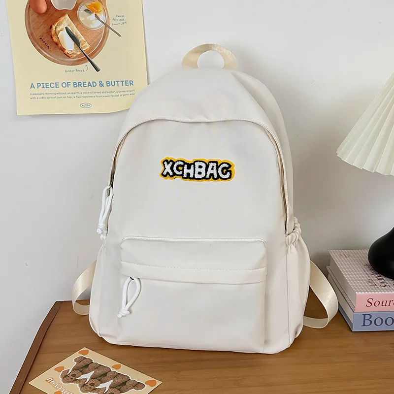 KAMLUI Nylon Backpack Regular Unisex White/Black/Yellow/Green/Blue-2