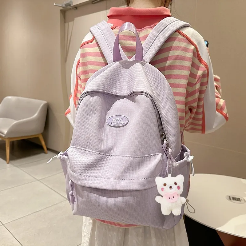 KAMLUI Nylon Backpack Large Size Women's Multicolor-26
