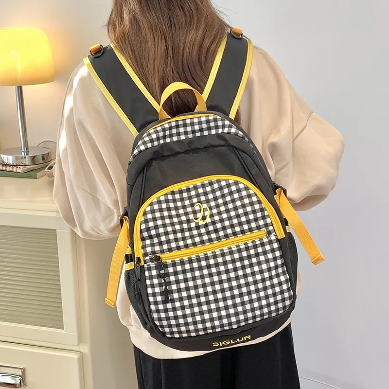 KAMLUI Fabric Backpack Women's Multicolor-3