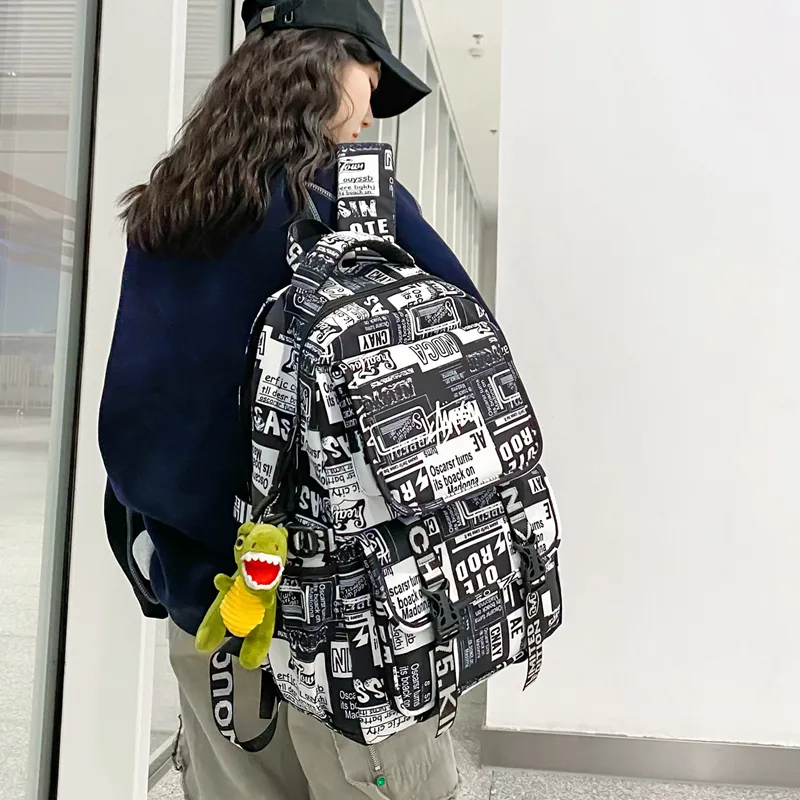KAMLUI Nylon Backpack Regular Unisex Multicolor-14