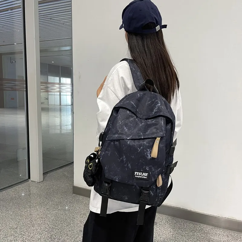 KAMLUI Twill Backpack Unisex Multicolor-26