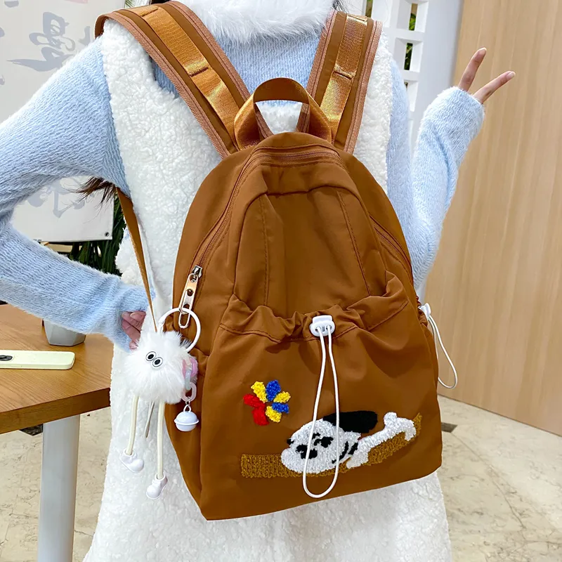 KAMLUI Nylon Backpack Regular Women's Multicolor-19